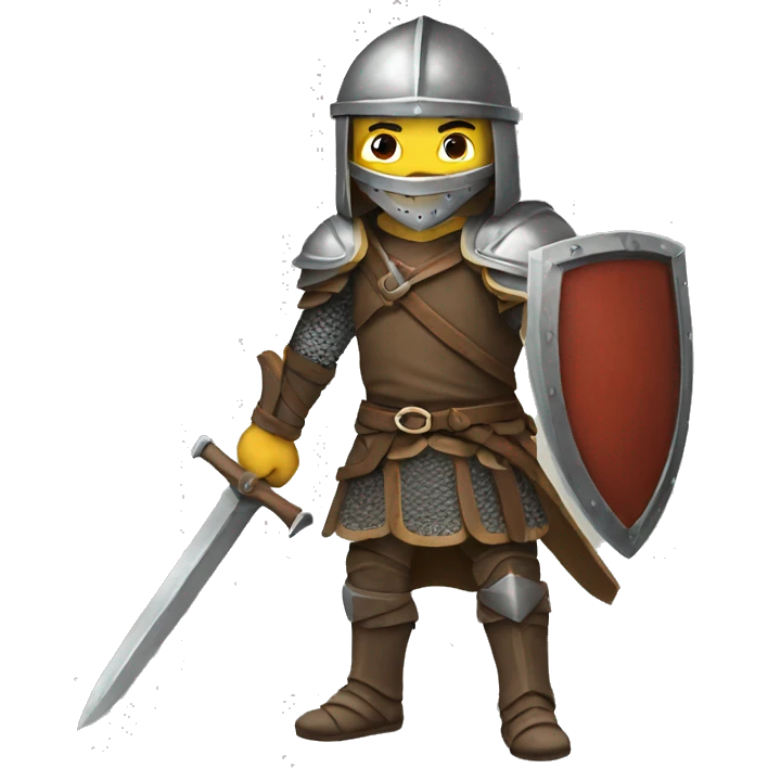 Medeival warrior emoji
