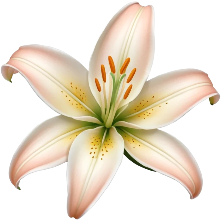 Lily flower emoji