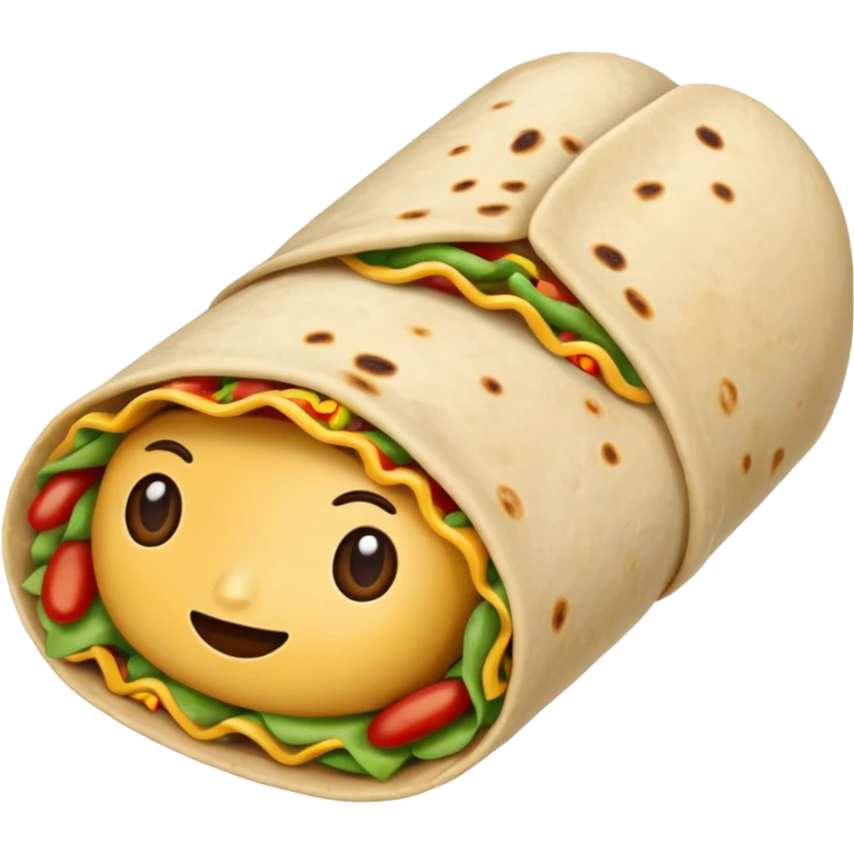 Bean burrito emoji