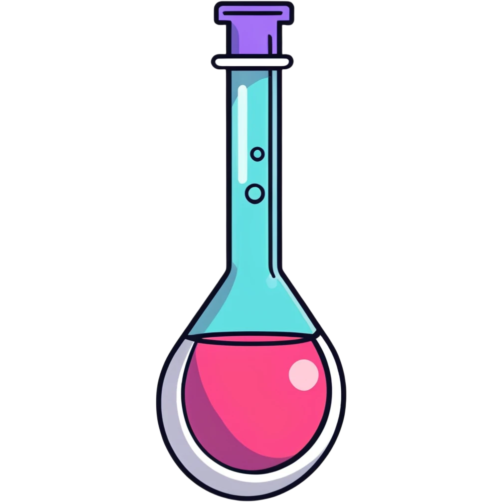 bubbling test tube emoji