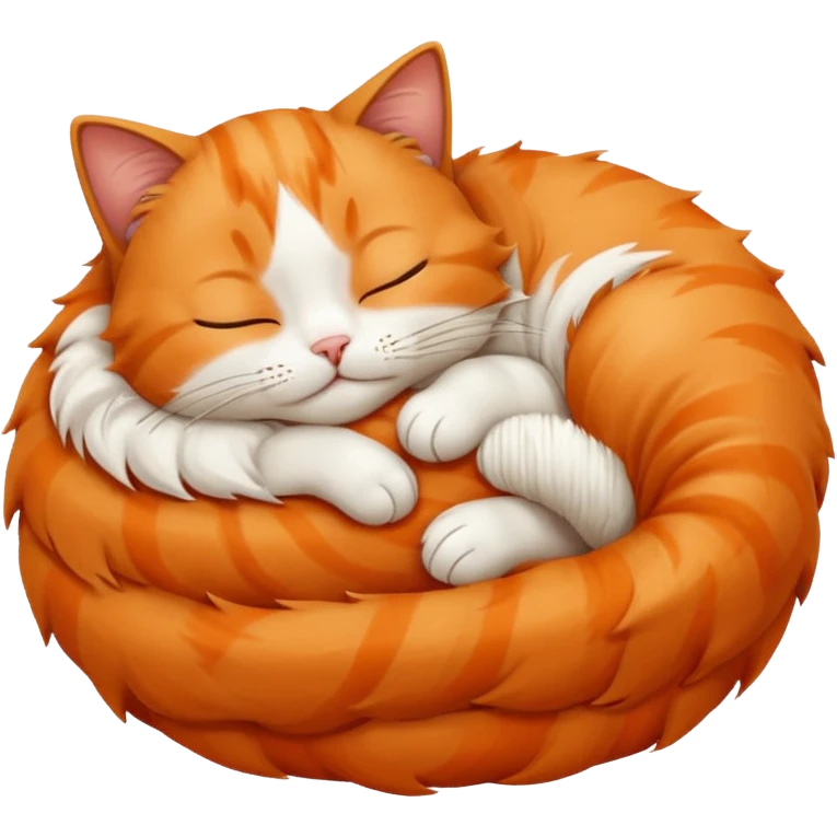 Cat-sleep emoji
