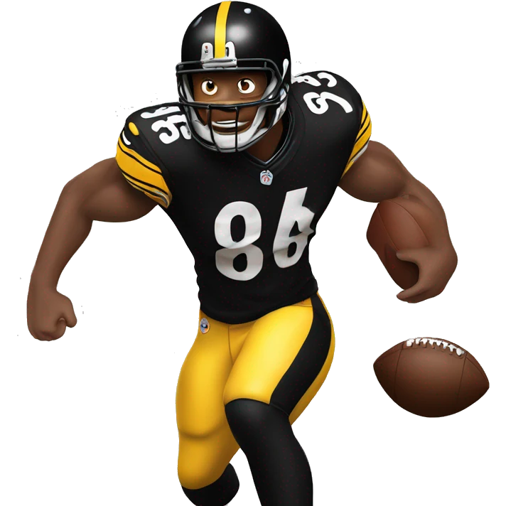 Pittsburgh Steelers beating Cleveland Browns emoji