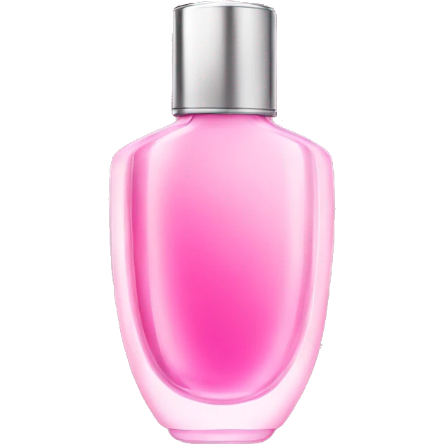 Perfume in pink bottle emoji