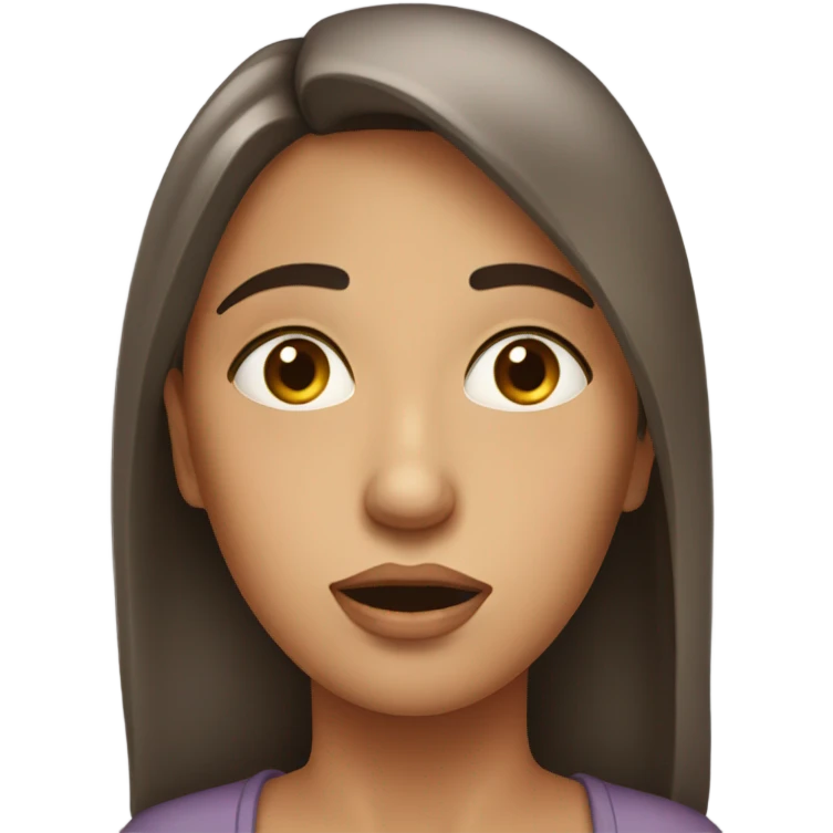woman in tears emoji