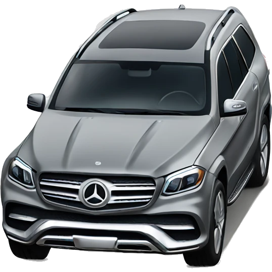 crashed mercedes GLS emoji