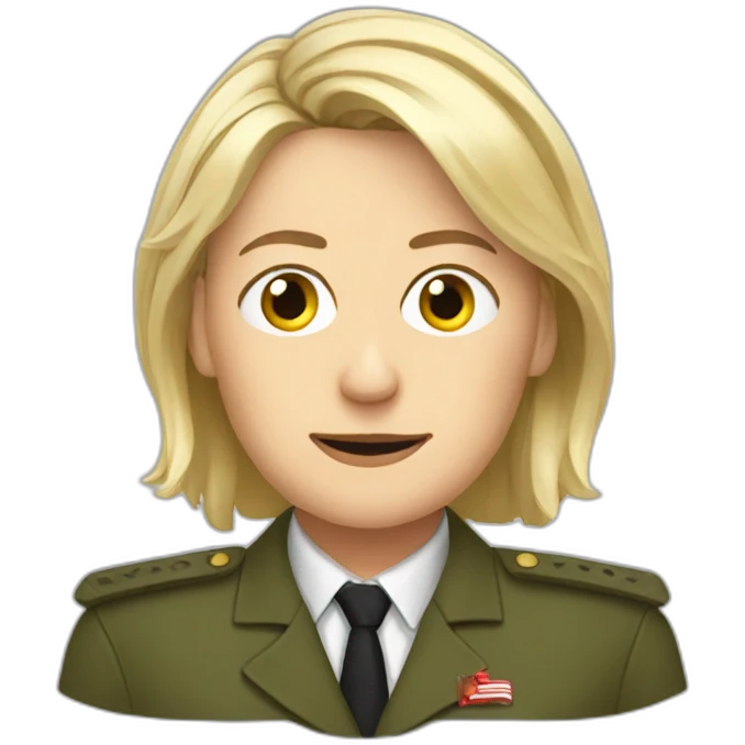 Marine lepen emoji