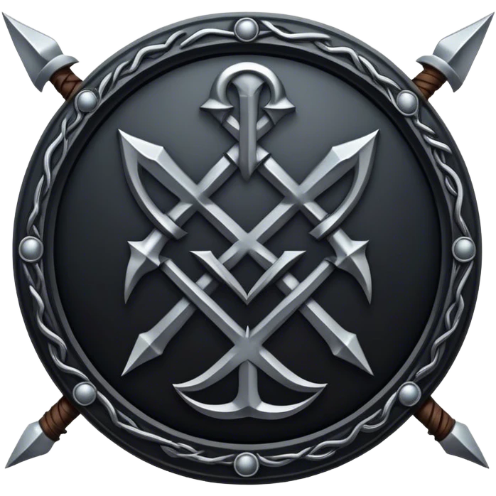 death metal nordic rune emblem emoji