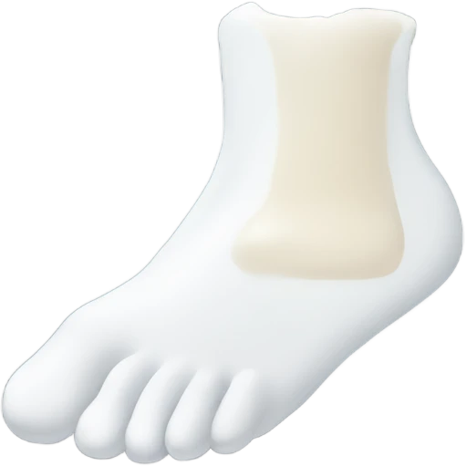 Feet with milk on them emoji