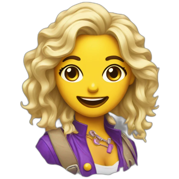 Lolla palooza girl emoji