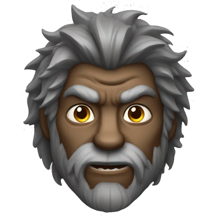 Werewolf man emoji