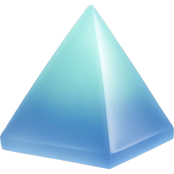 Chalcedony pyramid emoji