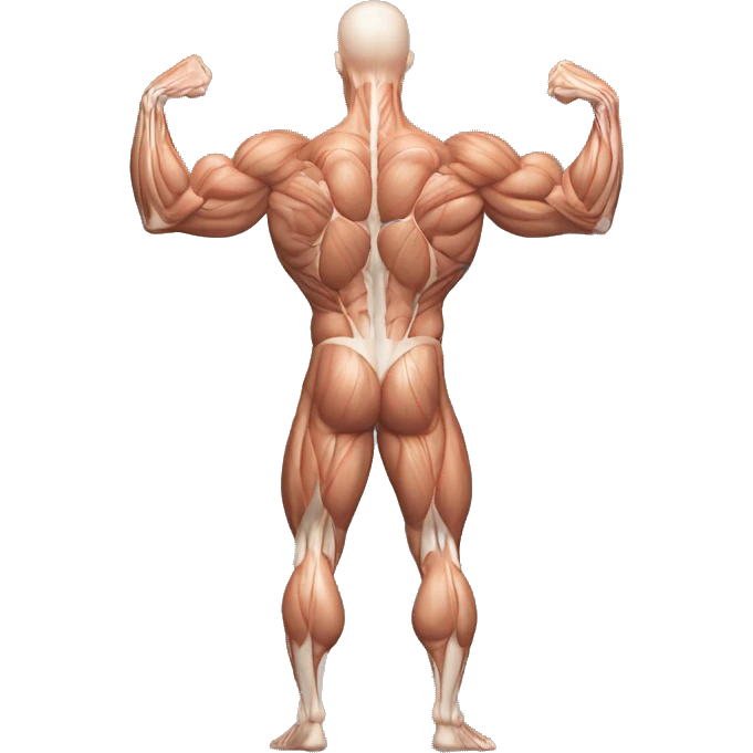 Muscle anatomic structure emoji