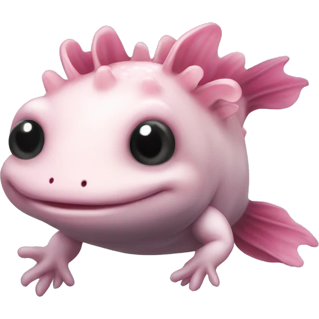 floating full body axolotl emoji