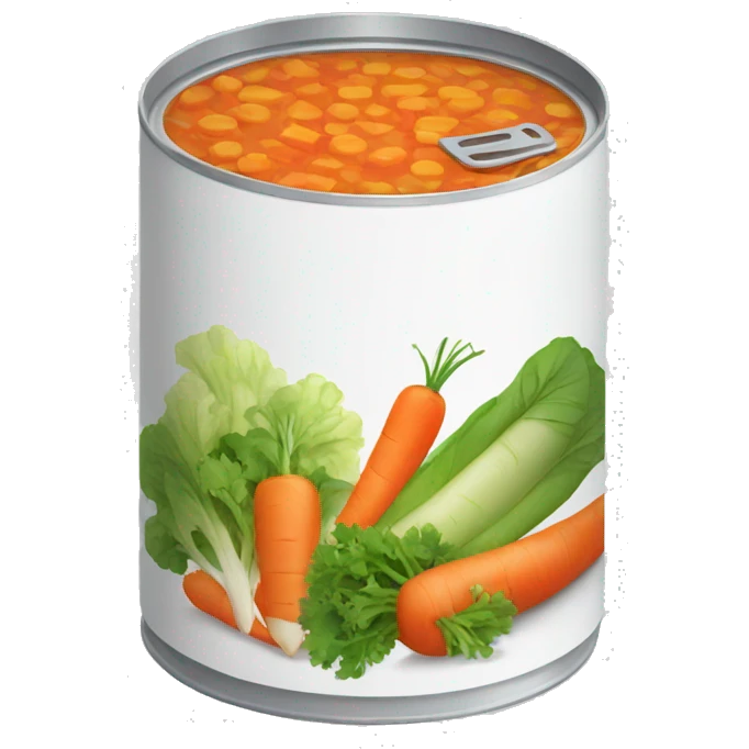 can of mixed vegetables emoji