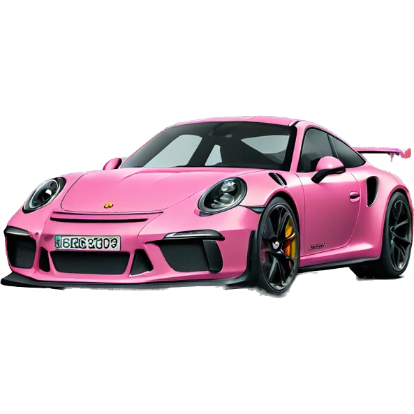 Porch’s 911 gt 3 dark pink  emoji