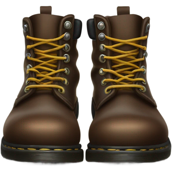 Doc marten boots emoji