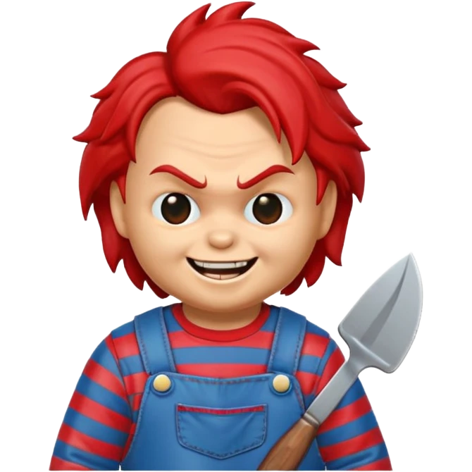 Un emojin de chuky emoji