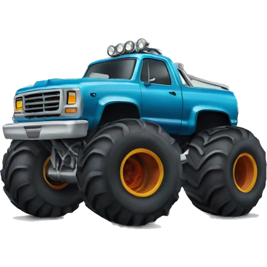 Monster truck emoji