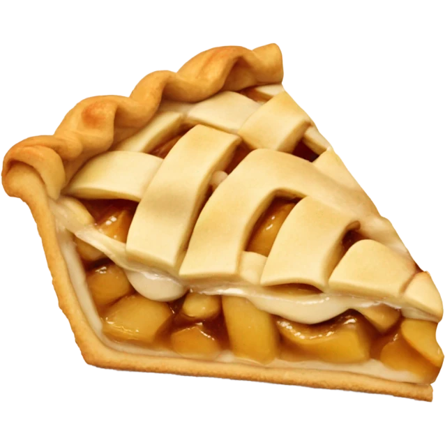 Apple pie slice  emoji