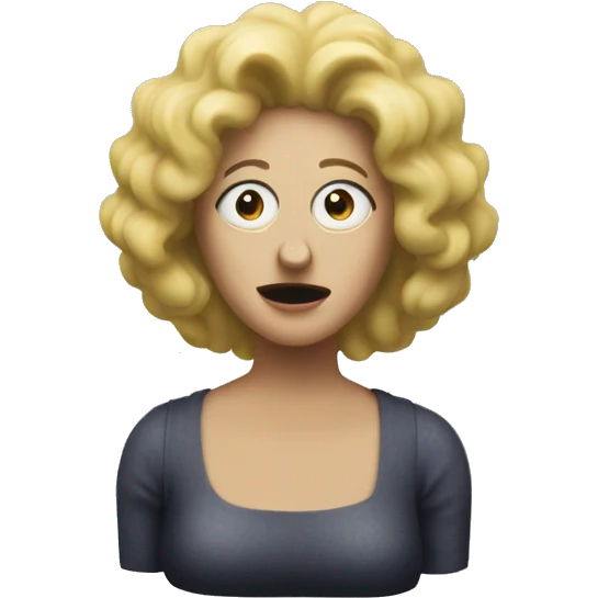 Lady in the Radiator from Eraserhead emoji