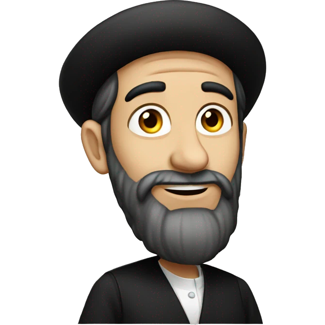 orthodox Jewish man emoji