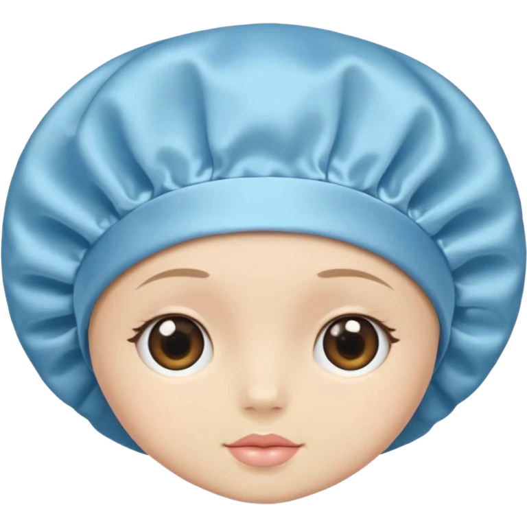  Satin sleep Bonnet emoji  emoji