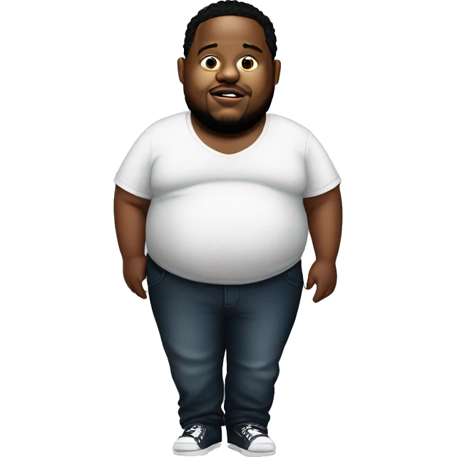 kendrick lamar but obese emoji