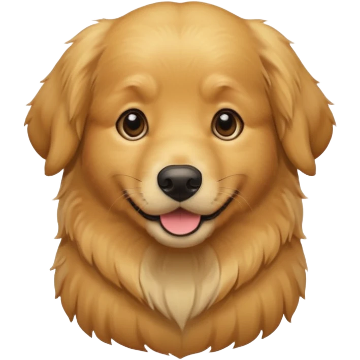 Golden retriever  emoji