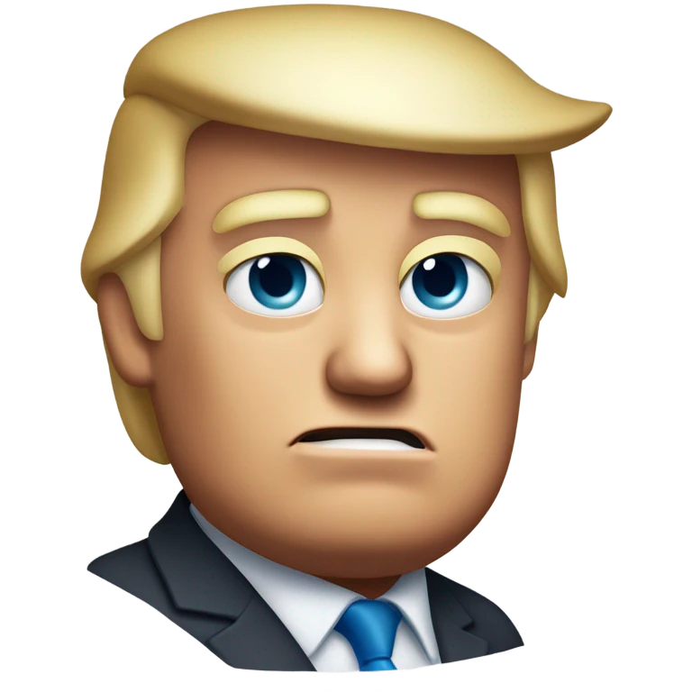 Trump does not approve emoji