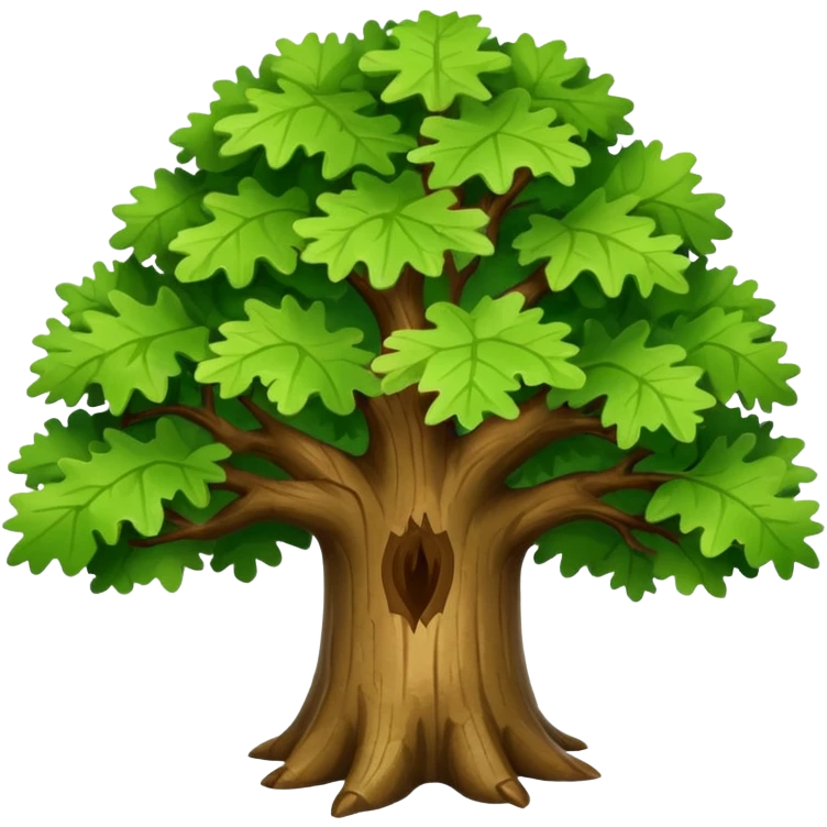 oak tree emoji