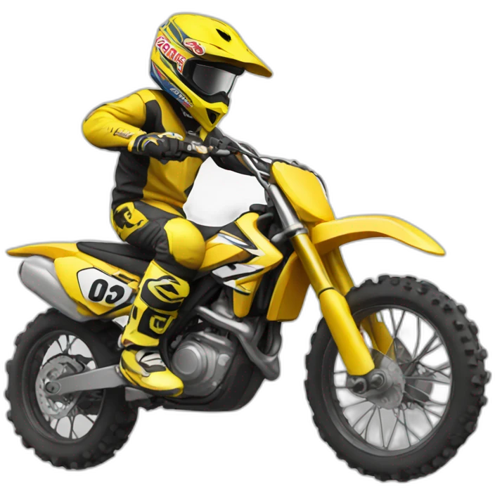 Motocross emoji