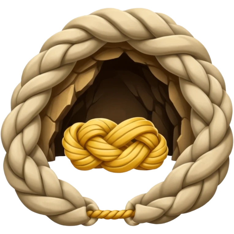 long Rope to explore cave emoji