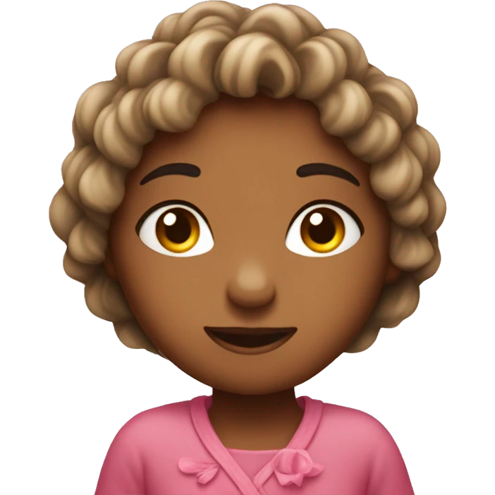 Bashful love girl emoji