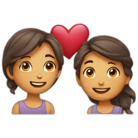 Couple in love emoji