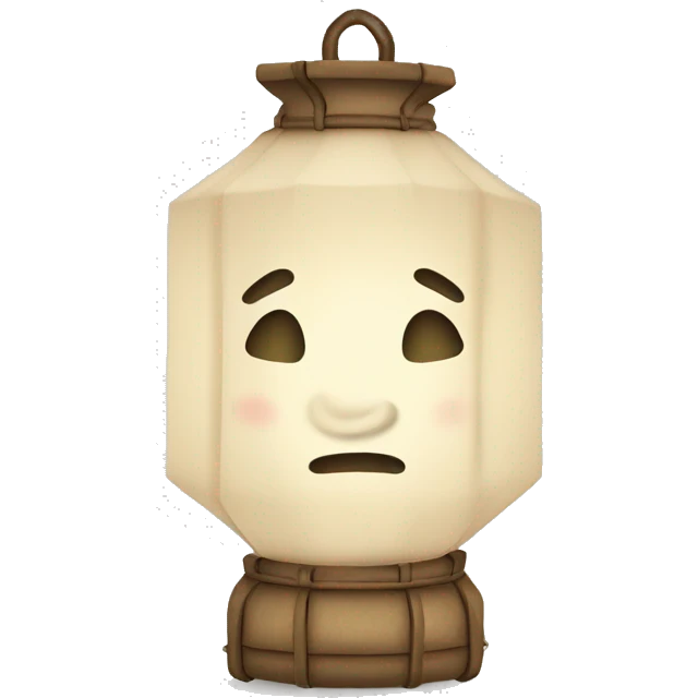Oriental paper Latern emoji
