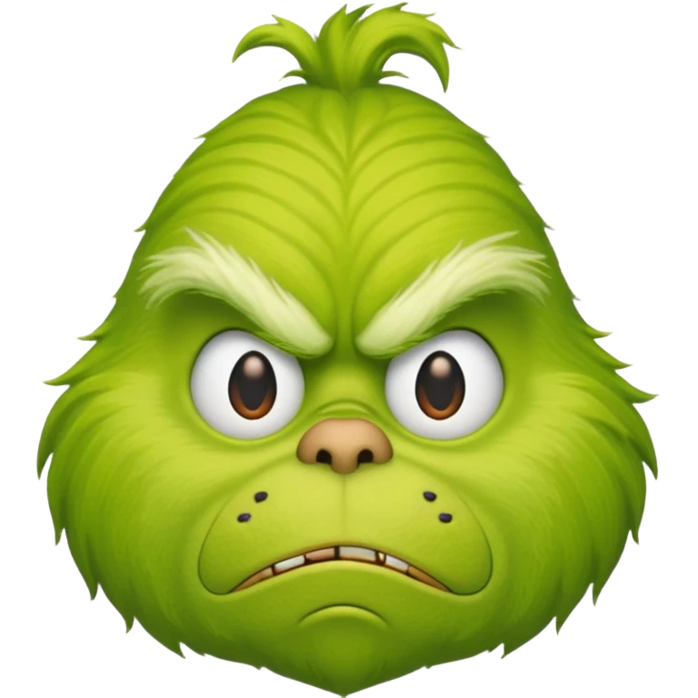 grinch face emoji emoji