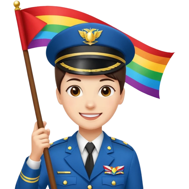 banner carrier Parade Marchers emoji