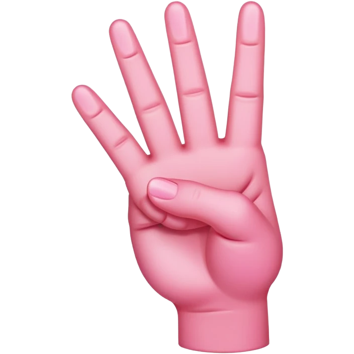 pink middle finger  emoji