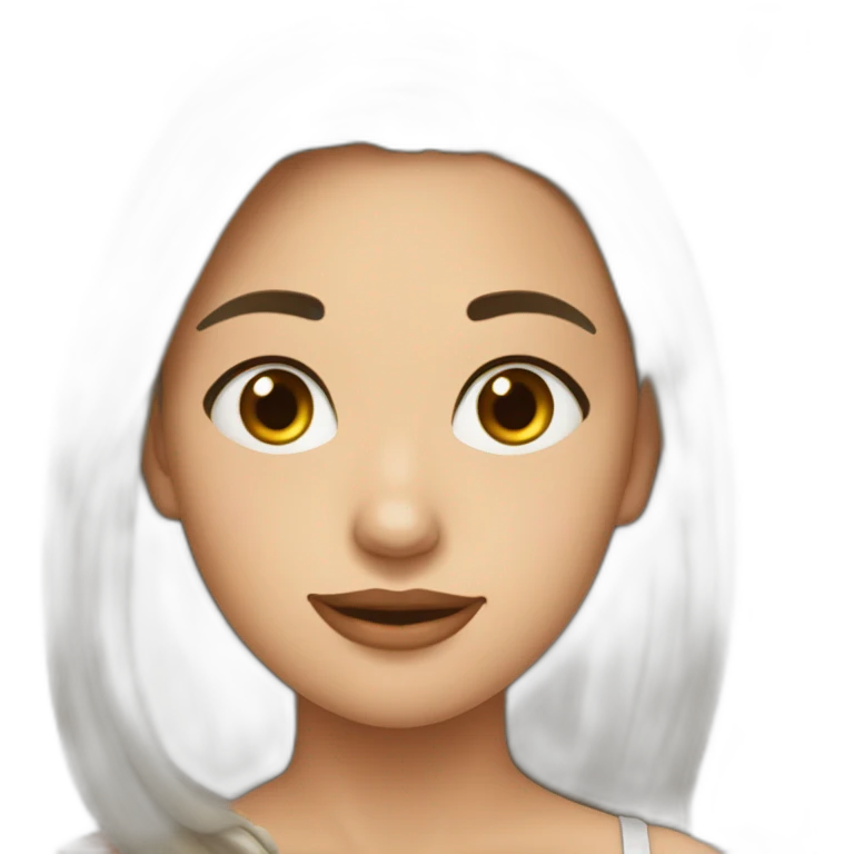 Девушка с афро косичками emoji