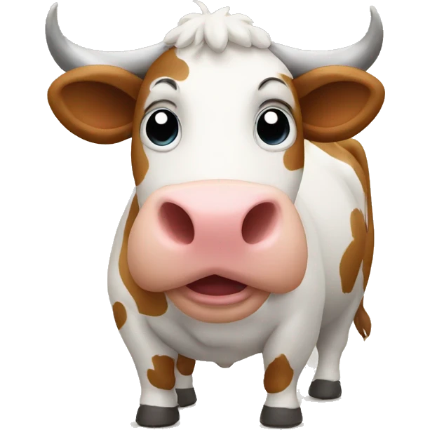 Cow with a big Bell  emoji