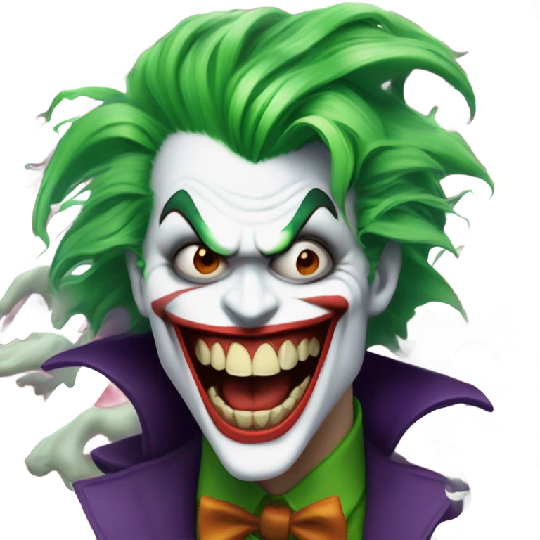 Joker laughing emoji