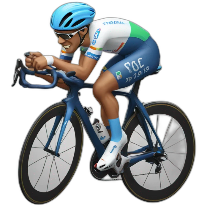 champion du monde de cyclisme sur route emoji