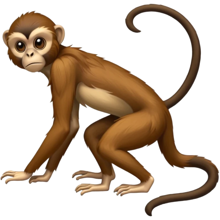 Spider monkey emoji