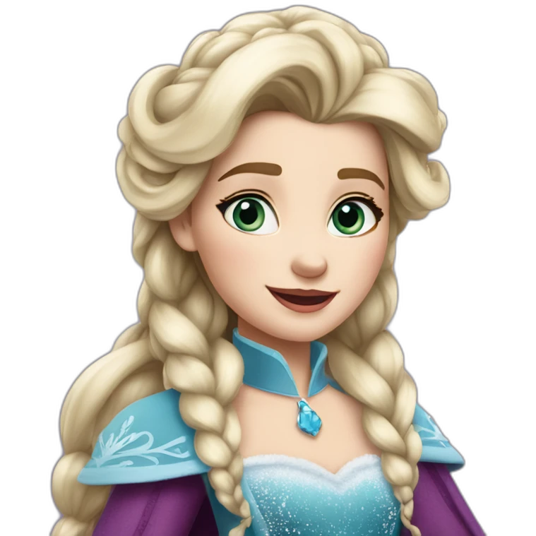 Anna la reine des neiges emoji