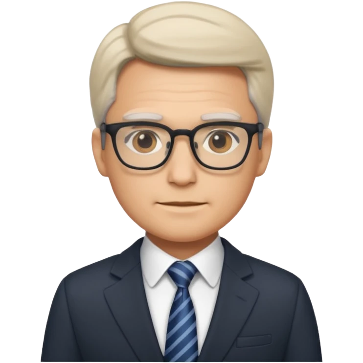 ceo with glasses emoji