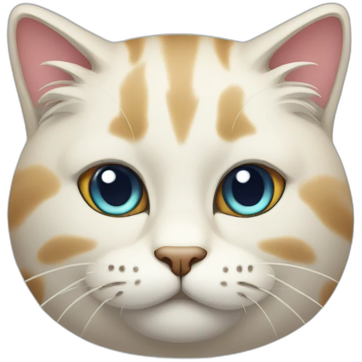 Smug cat emoji