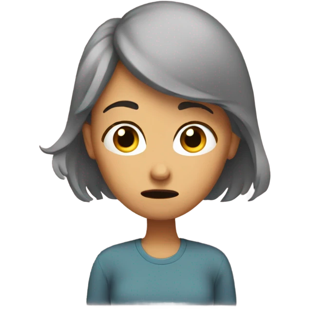 Confused mom emoji
