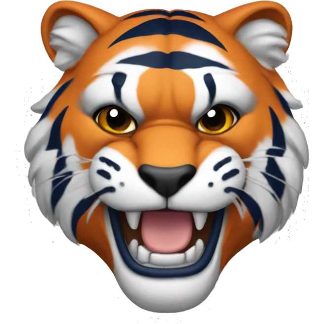 auburn tiger mascot emoji