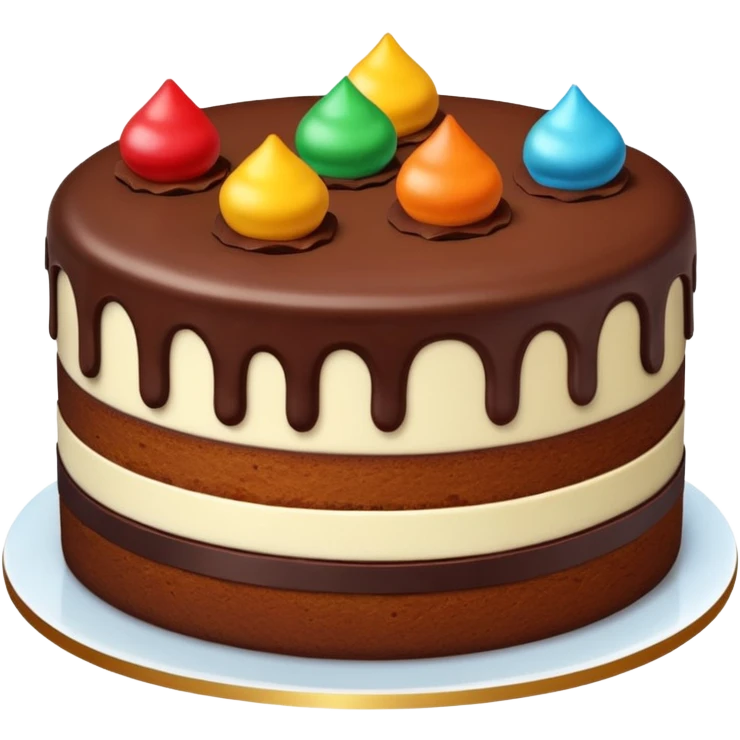 Tasty cake emoji