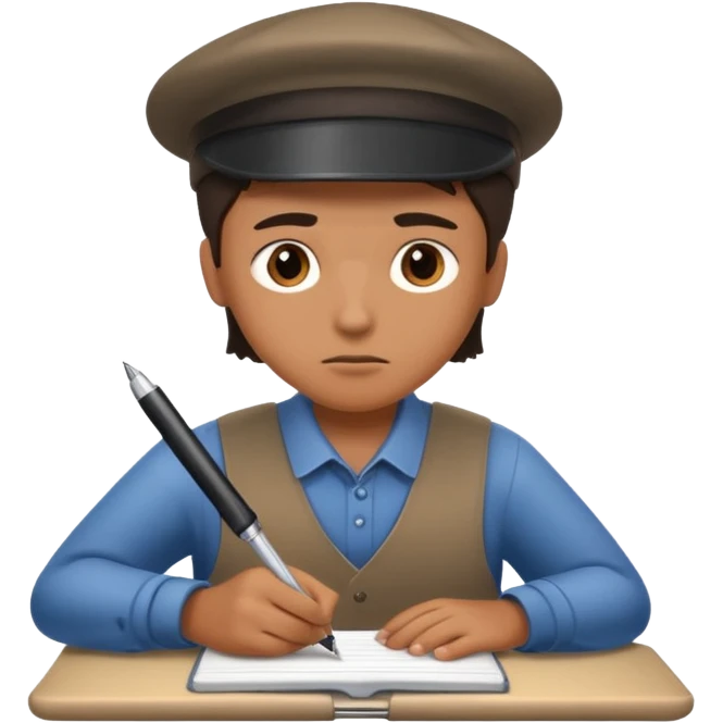 notebook worker emoji
